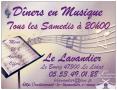 D�ners concert Restaurant Le Lavandier L�dat