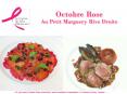 Octobre Rose au Petit Marguery, soutenons le dpistage du Cancer du sein ! Restaurant Au Petit Marguery - Rive Droite Paris