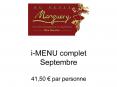 I-menu de Septembre au Petit Marguery Rive Gauche Restaurant Au Petit Marguery - Rive Gauche Paris