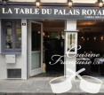 Table du Palais Royal Paris