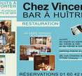 Chez Vincent Bar  Huitres" Chessy