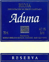 Do Rioja, Heredad de Aduna Reserva 1998 (la bouteille)