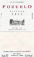 Yecla DO, Bodegas Castanos, Pozuelo Crianza 2001 (la bouteille)