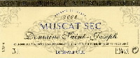 Muscat, Domaine Saint-Joseph 2003, Vin de Pays d'Oc (la bouteille)