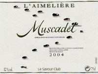 Muscadet AOC - L'Aimeli�re 2004 (la bouteille)
