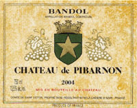 Bandol AOC - Domaine de Pibarnon 2004 (la bouteille)
