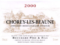 Chorey L�s Beaune AOC - Domaine Bouchard P�re & Fils 2002 (la bouteille)