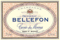 Champagne Besserat de Bellefon Brut Ros� - Cuv�e des Moines (la bouteille)