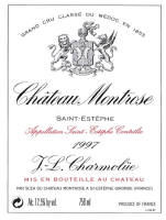 Ch�teau Montrose 1997, AOC Saint-Est�phe - 2�me Cru Class� (la bouteille)